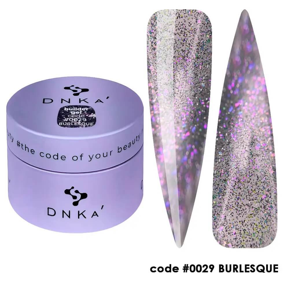 Камуфлюючий гель DNKa' Builder gel 0029 Burlesqoe,  30 мл