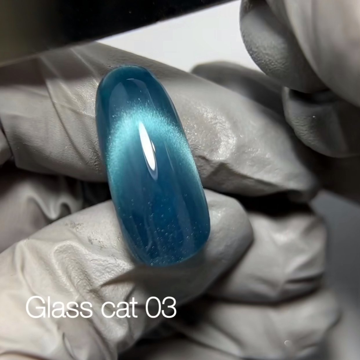 Гель-лак котяче око Danny Glass cat eye 03, 8 мл