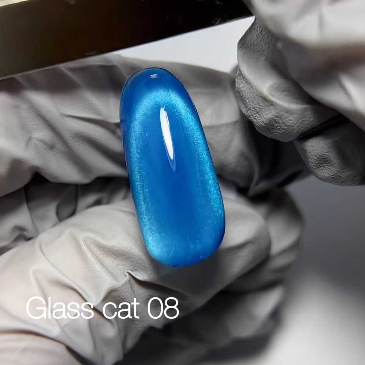 Гель-лак котяче око Danny Glass cat eye 08, 8 мл