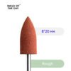 Силіконовий поліровщик Nails Of The Day червоний жорсткий, 8*20 мм