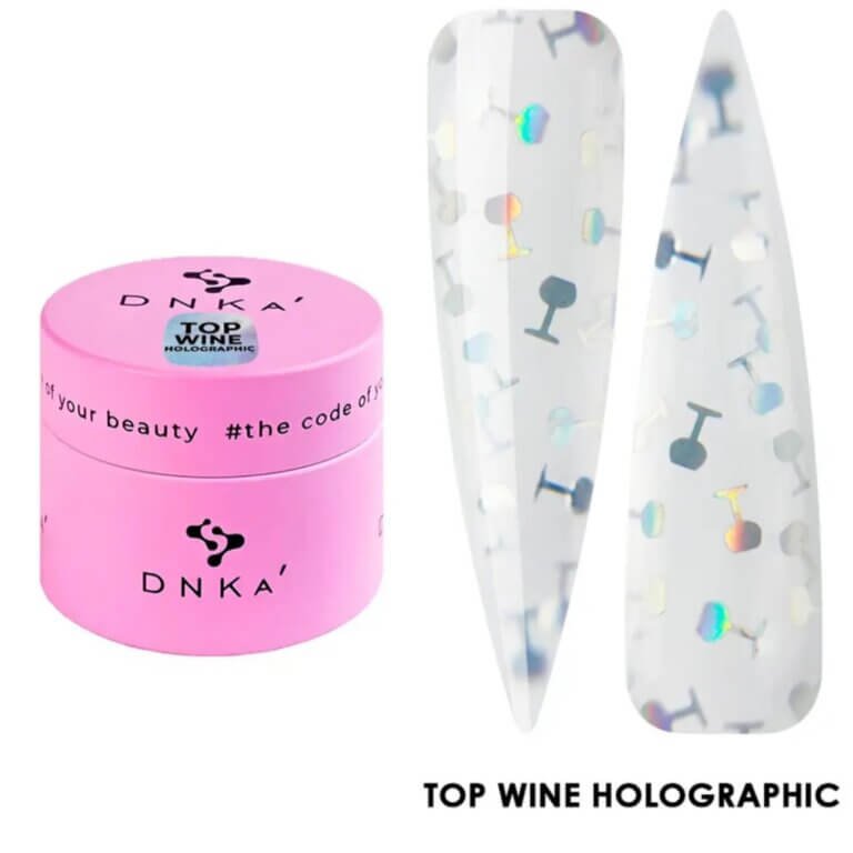 20241228_132126 Декоративний топ DNKa Top Wine Holographic, 15 мл