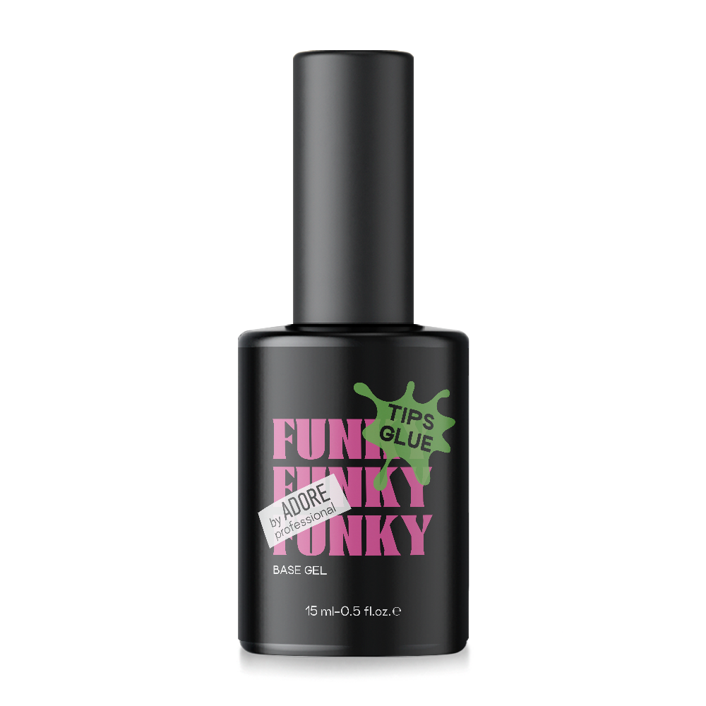 Гель-клей для гелевих тіпс ADORE Funky Tips Glue, 15 мл