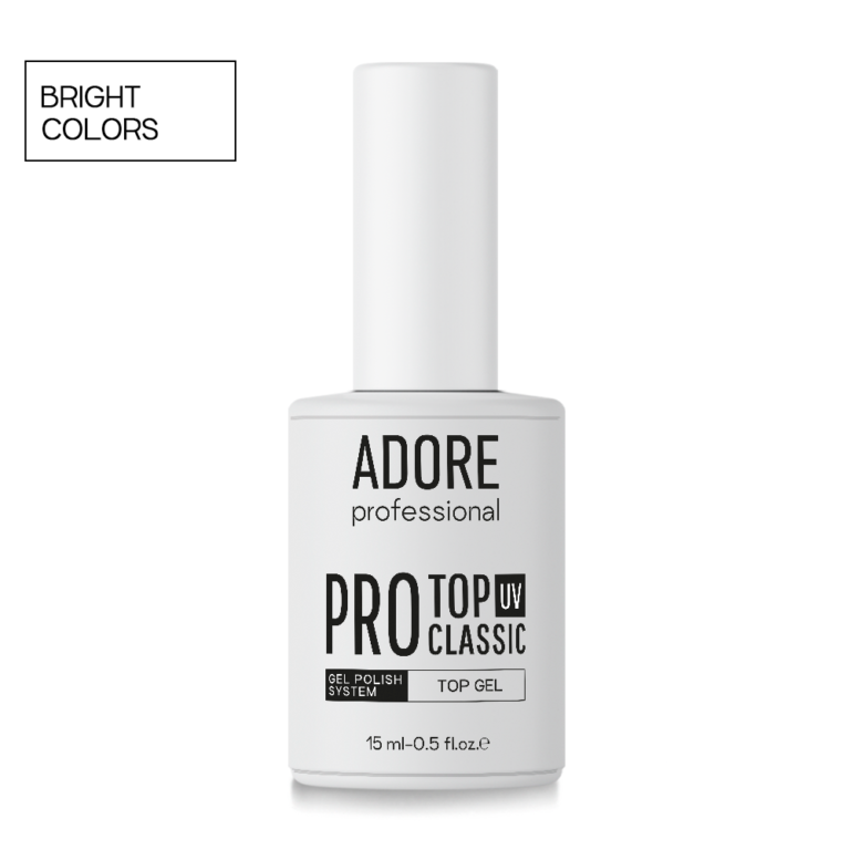 Топ без липкого шару (з УФ фільтром) ADORE PROFESSIONAL PRO Classic Top UV, 15 мл