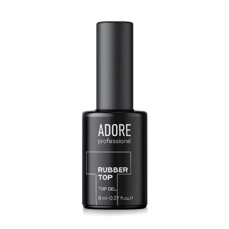 Топ з липким шаром (з УФ фільтром) ADORE PROFESSIONAL Rubber Top, 8 мл