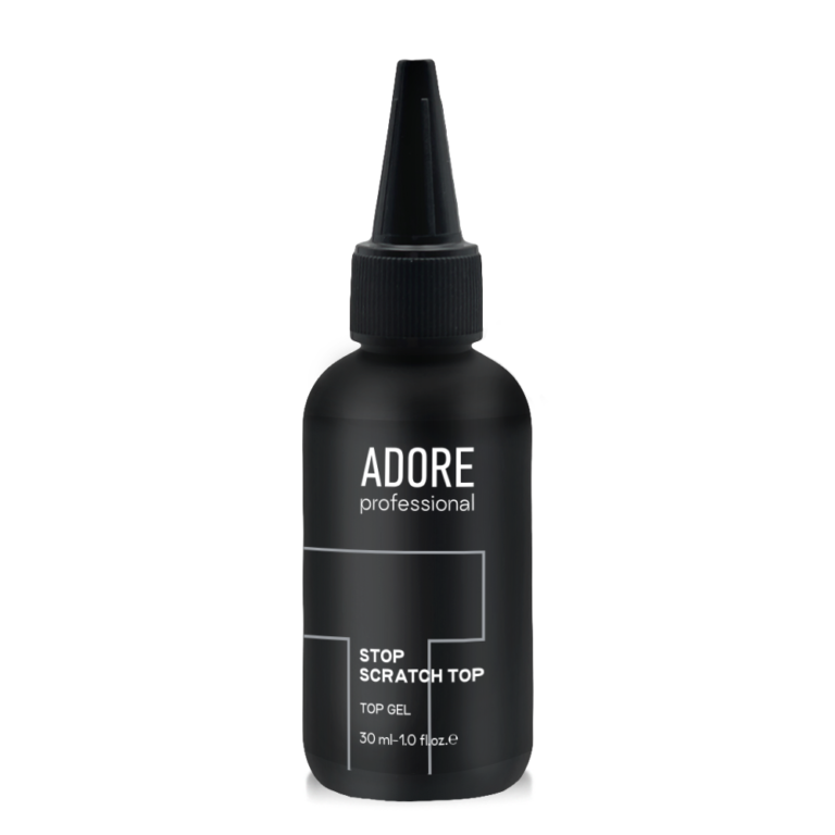 Топ без липкого шару (має помірний УФ фільтр) ADORE PROFESSIONAL Stop Scratch Top, 30 мл