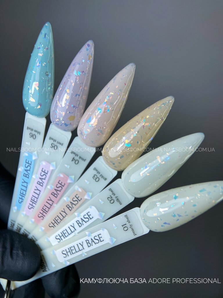 458B9AD5-9158-4C38-9F14-7601D3BA1237 Камуфлююча база ADORE PROFESSIONAL Shelly 01, 8 мл