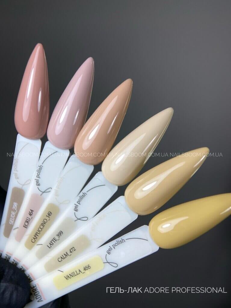 Гель-лак ADORE PROFESSIONAL 399 latte, 12 мл