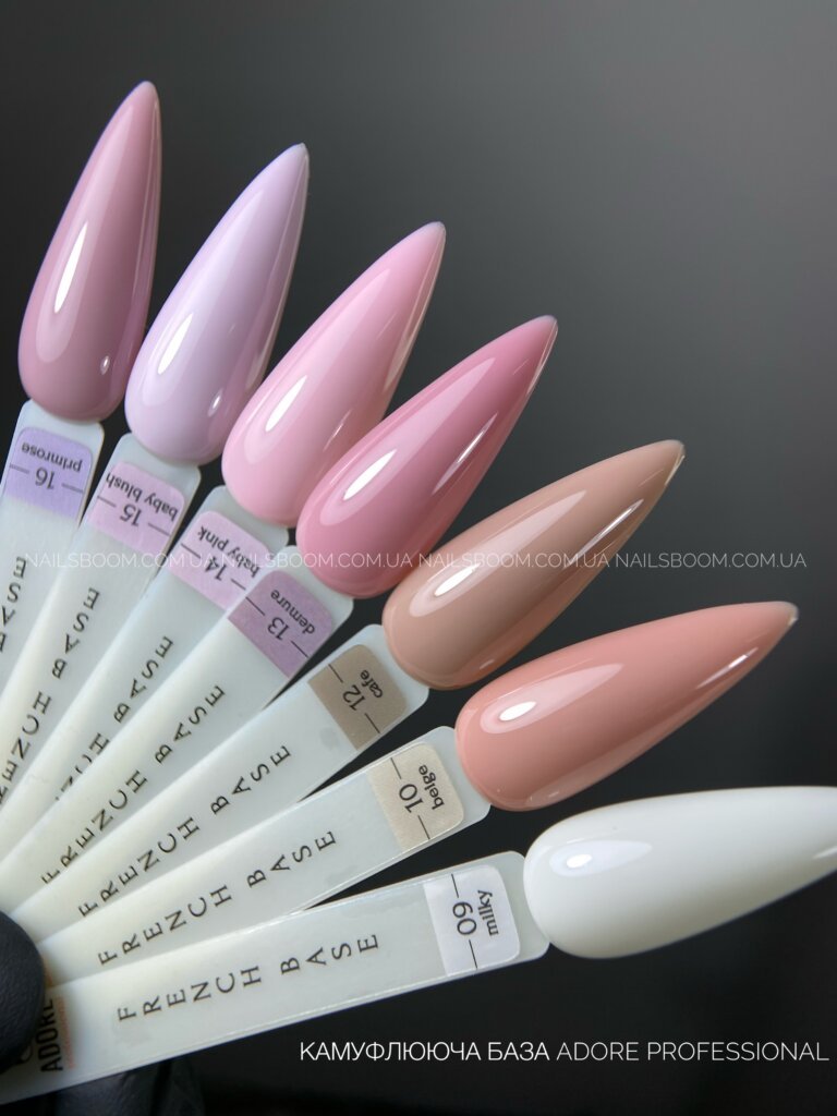 BB517A80-7AA5-455F-B9D2-6A204215BD3A Камуфлююча база ADORE PROFESSIONAL French 16, 15 мл
