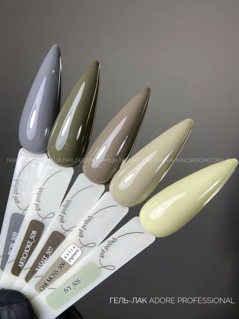 Гель-лак ADORE PROFESSIONAL 507 basalt, 12 мл
