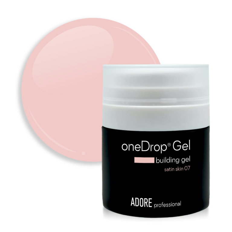 oneDrop Gel_07 Камуфлюючий гель ADORE PROFESSIONAL ONE DROP gel 07 - Satin Skin, 30 мл