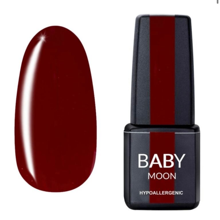 Гель-лак Baby Moon RED CHIC 016, 6 мл