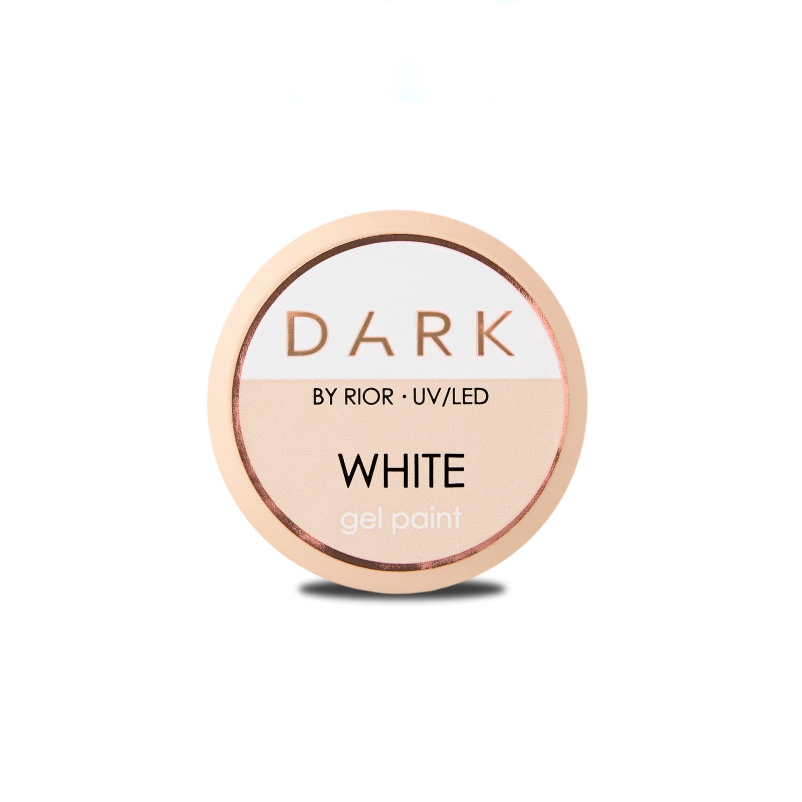 Гель-фарба біла DARK White paint, 4 мл
