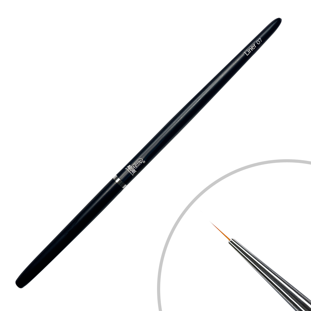 liner 07 Пензлик для малювання ADORE PROFESSIONAL Liner 07, 7 мм
