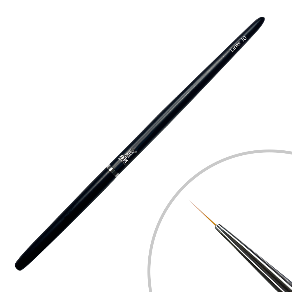 liner 10 Пензлик для малювання ADORE PROFESSIONAL Liner 10, 10 мм