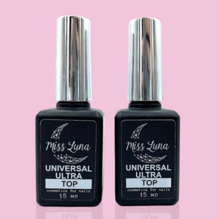 Топ без липкого шару Miss Luna Universal Ultra top (з УФ фільтром), 15 мл
