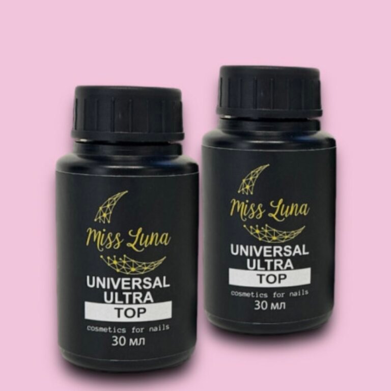 Топ без липкого шару Miss Luna Universal Ultra top (з УФ фільтром), 30 мл