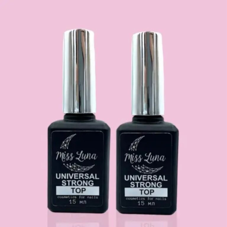 Топ без липкого шару Miss Luna Universal Strong top (без УФ фільтру), 15 мл