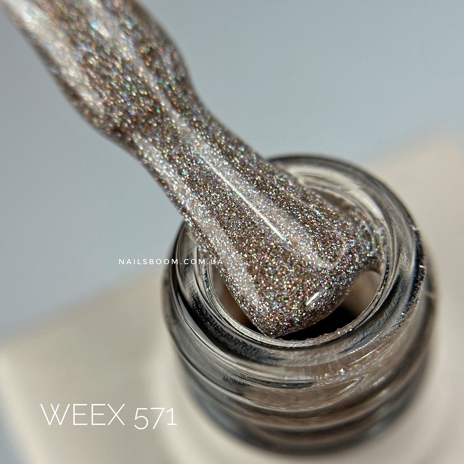 Гель-лак для нігтів WEEX 571, 11 мл