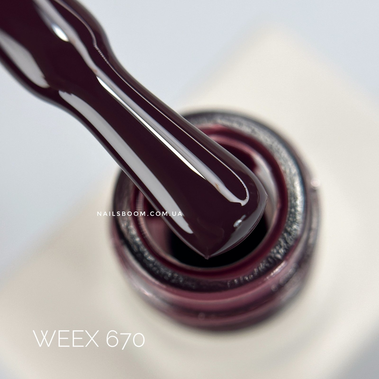 Гель-лак для нігтів WEEX 670, 11 мл