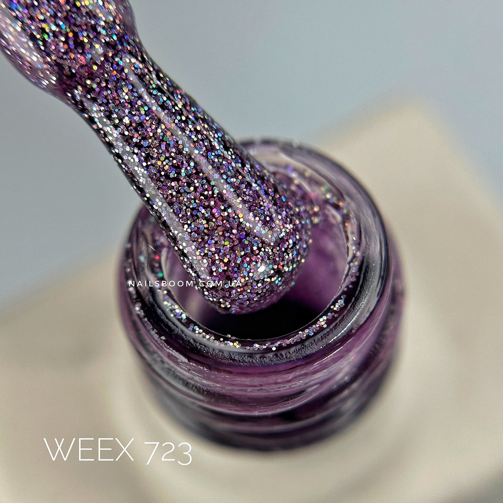 Гель-лак для нігтів WEEX 723, 11 мл