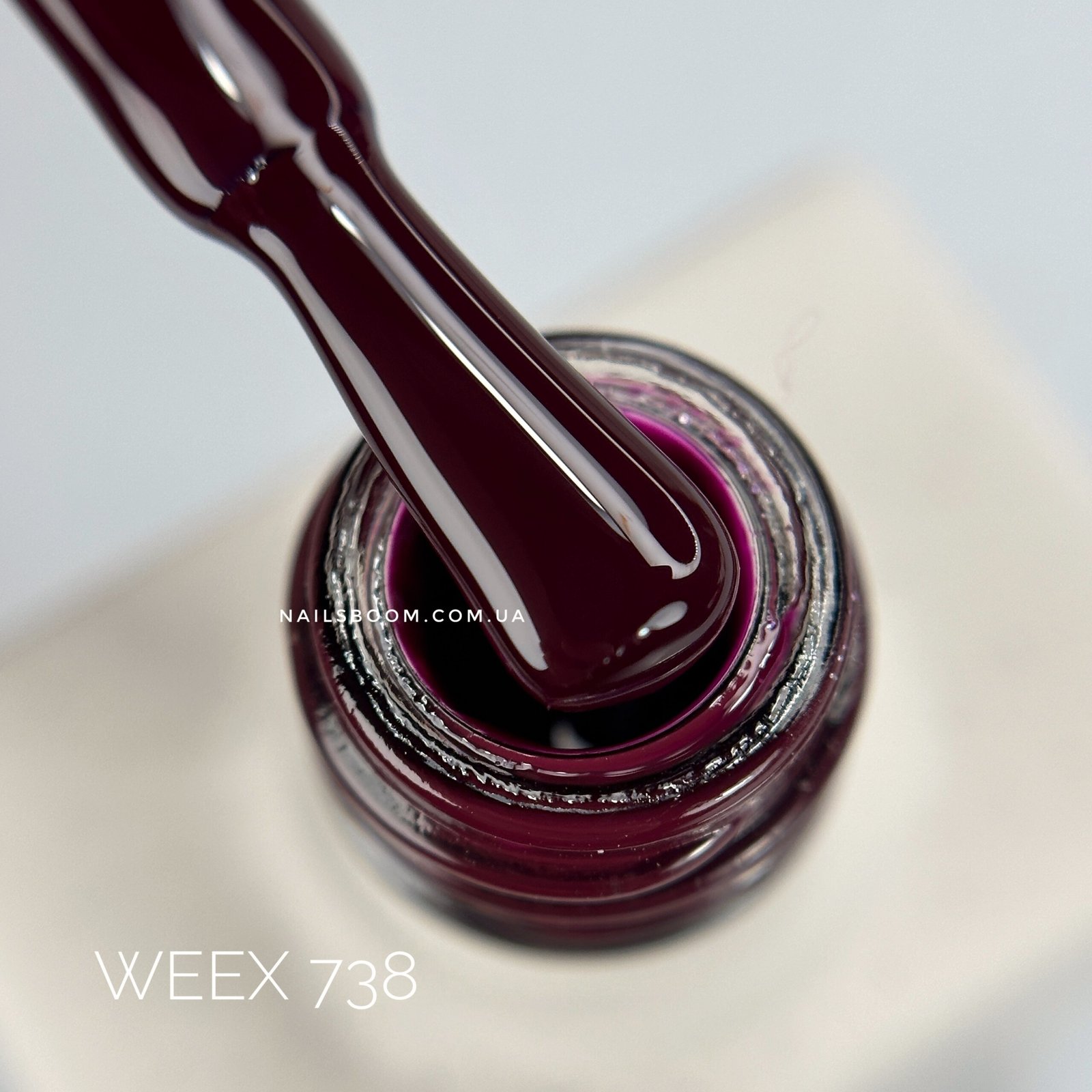Гель-лак для нігтів WEEX 738, 11 мл