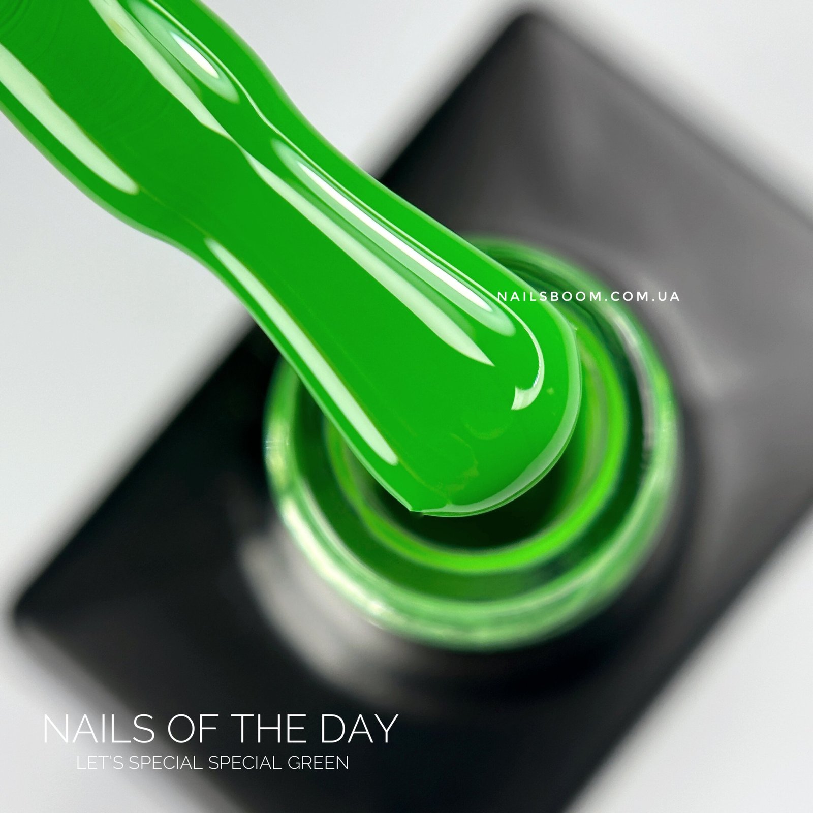 Гель-лак NAILS OF THE DAY Let`s special Green, 10 мл