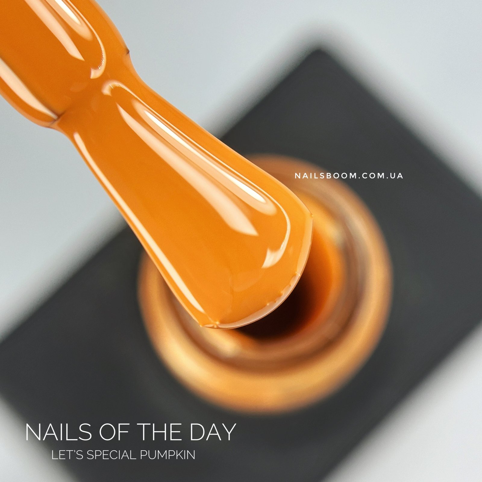 IMG_4046 Гель-лак NAILS OF THE DAY Let`s special Pumpkin 097, 10 мл