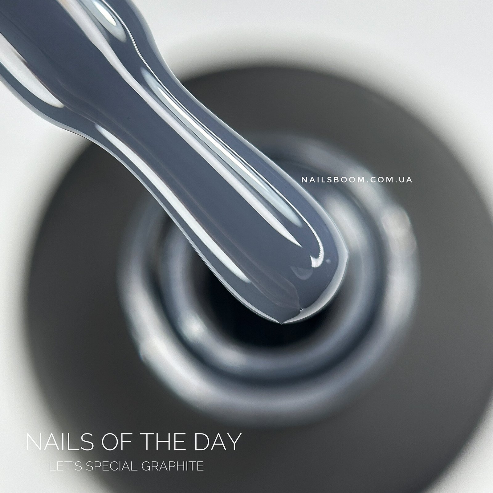 Гель-лак NAILS OF THE DAY Let`s special Graphite 313, 10 мл