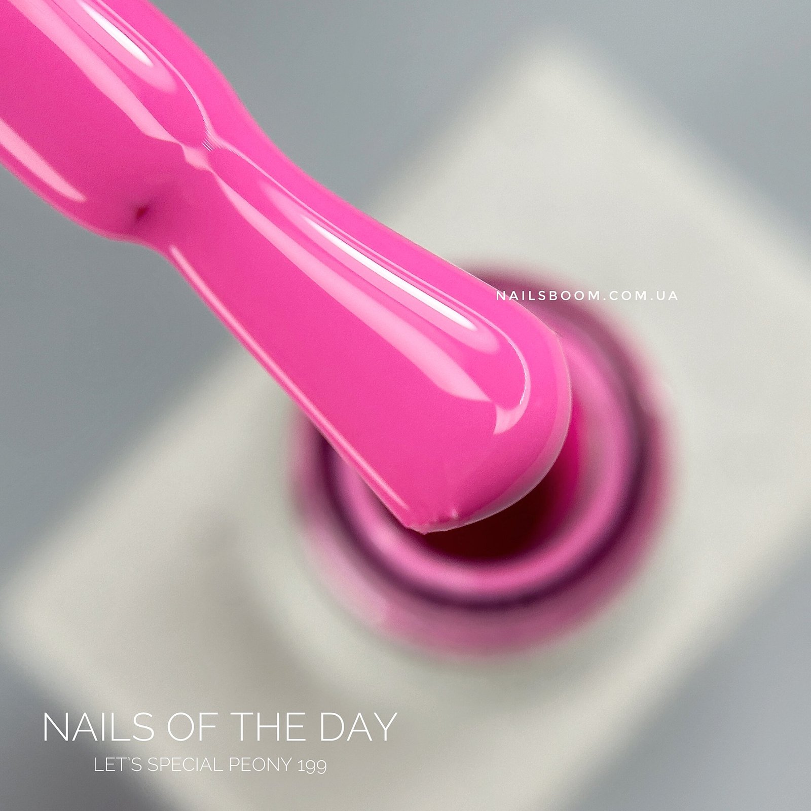 IMG_4061 Гель-лак NAILS OF THE DAY Let`s special Peony, 10 мл
