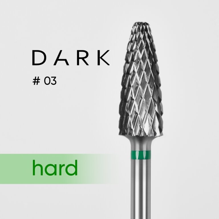 Фреза твердосплавна DARK 03, зелений комірець