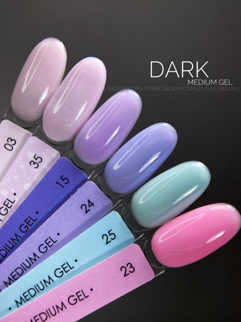 Рідкий гель DARK Medium gel 25, 15 мл (без пензлика)