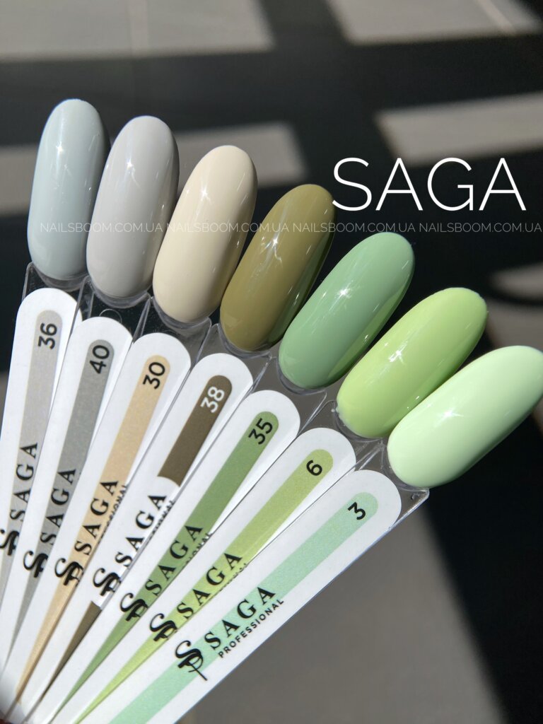 Гель-лак Saga Colorist 40, 10 мл