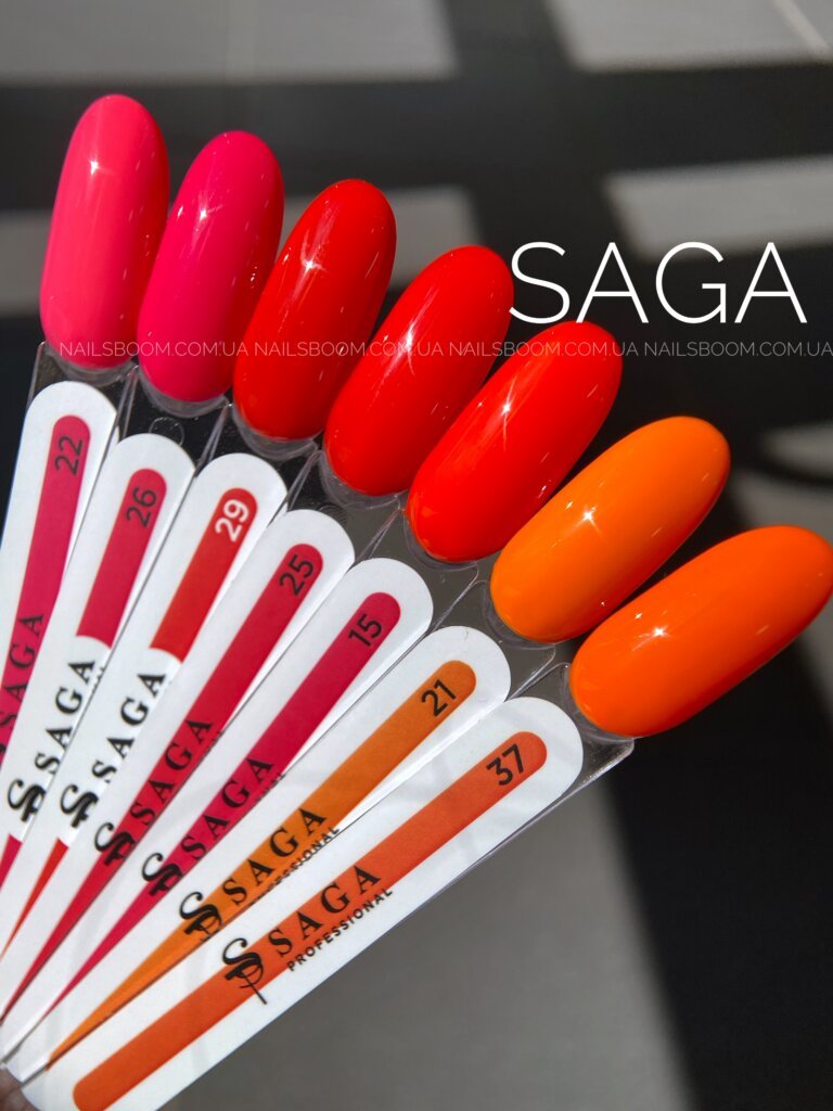 Гель-лак Saga Colorist 15, 10 мл
