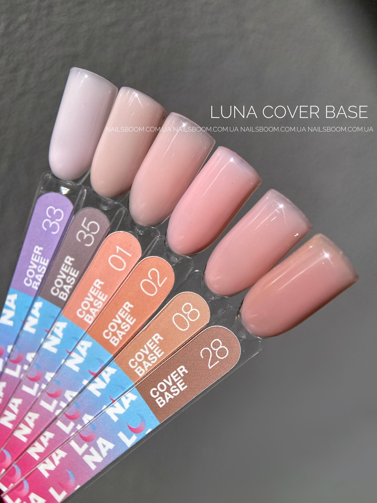 Камуфлююча база LUNA Cover base 01, 13 мл