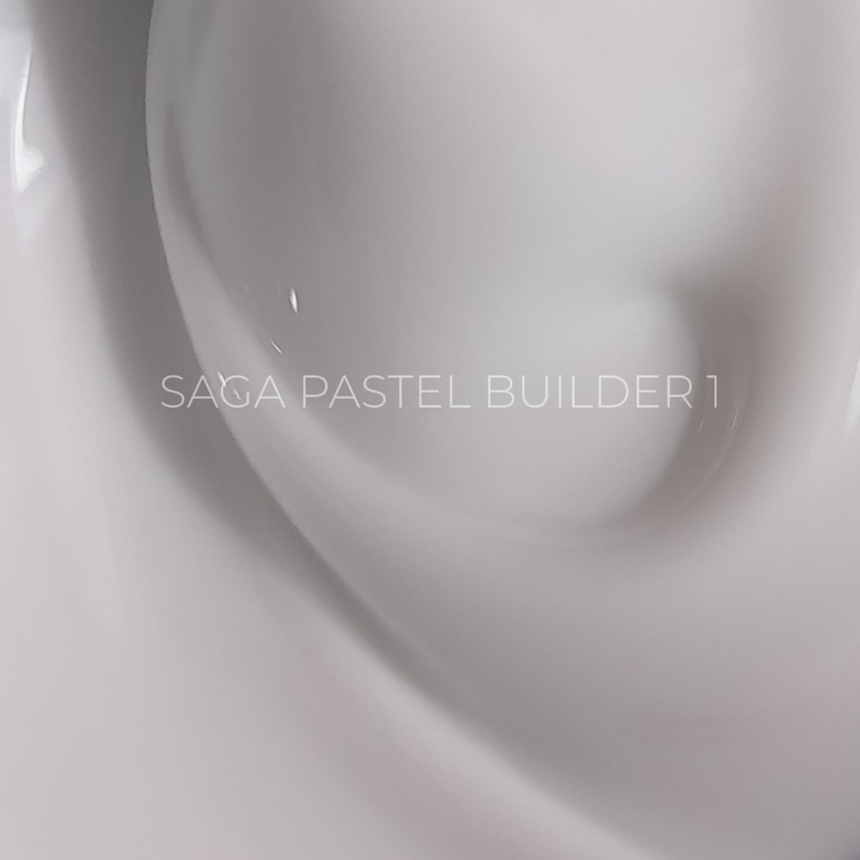 Камуфлюючий гель Saga Pastel Builder Gel 01, 15 мл (молочний гель)