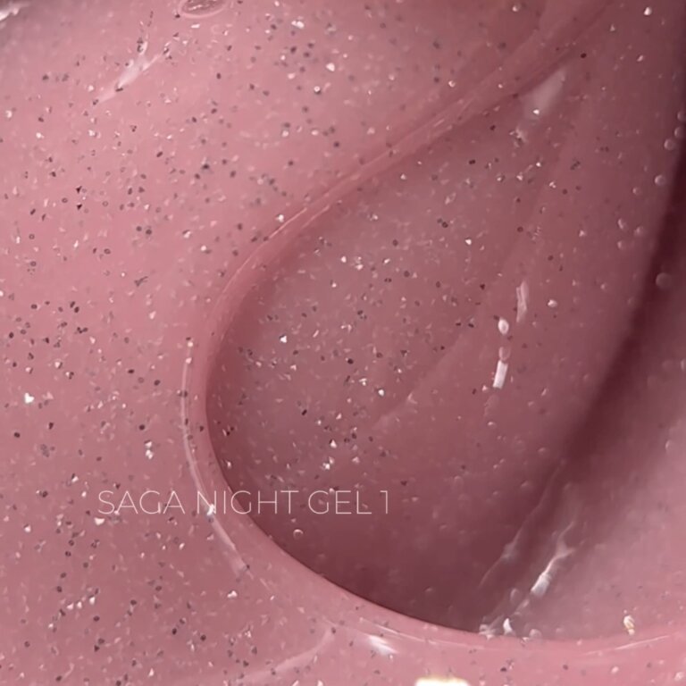 IMG_5502 Світловідбиваючий гель Saga Night Gel 01, 15 мл