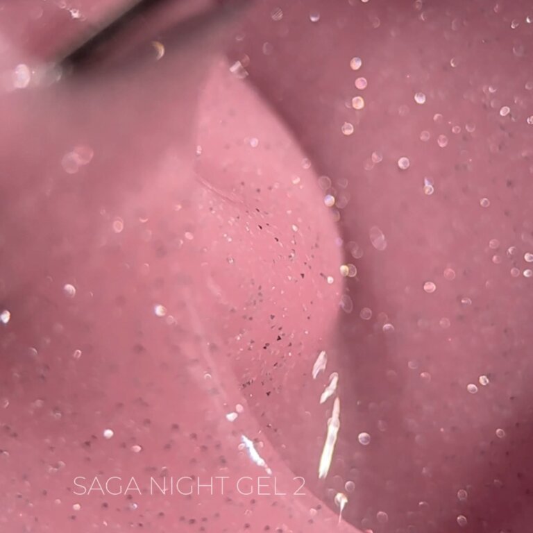 IMG_5503 Світловідбиваючий гель Saga Night Gel 02, 15 мл