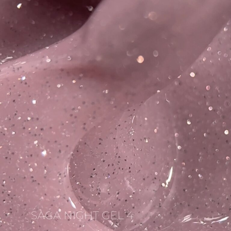 Світловідбиваючий гель Saga Night Gel 04, 15 мл