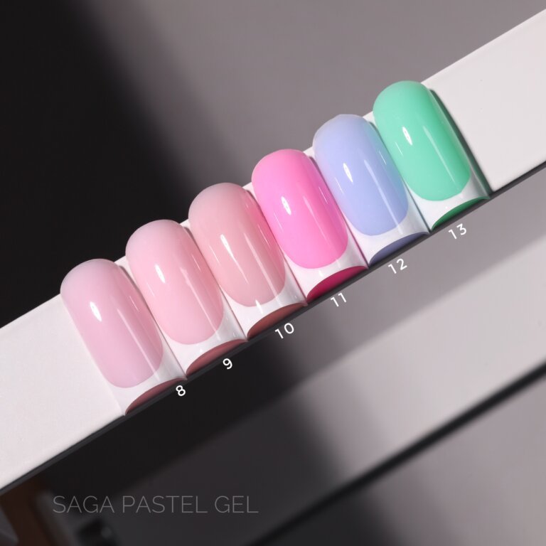 Камуфлюючий гель Saga Pastel Builder Gel 01, 15 мл (молочний гель)
