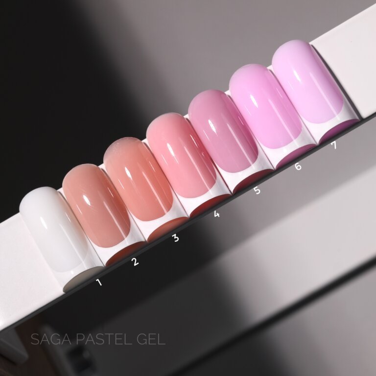 Камуфлюючий гель Saga Pastel Builder Gel 01, 15 мл (молочний гель)