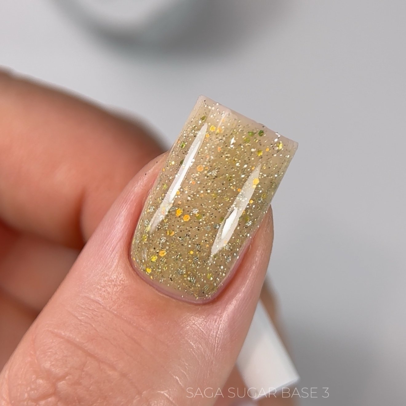 Світловідбиваюча база Saga Sugar base 03, 10 мл