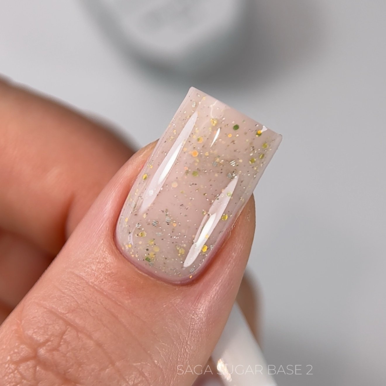 Світловідбиваюча база Saga Sugar base 02, 10 мл
