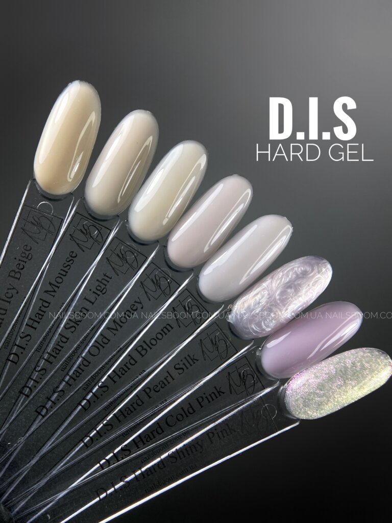 918263B5-8D09-4E3A-B3C2-00DA21C0FB1B Камуфлюючий гель D.I.S nails Hard Shiny Pink, 28 мл