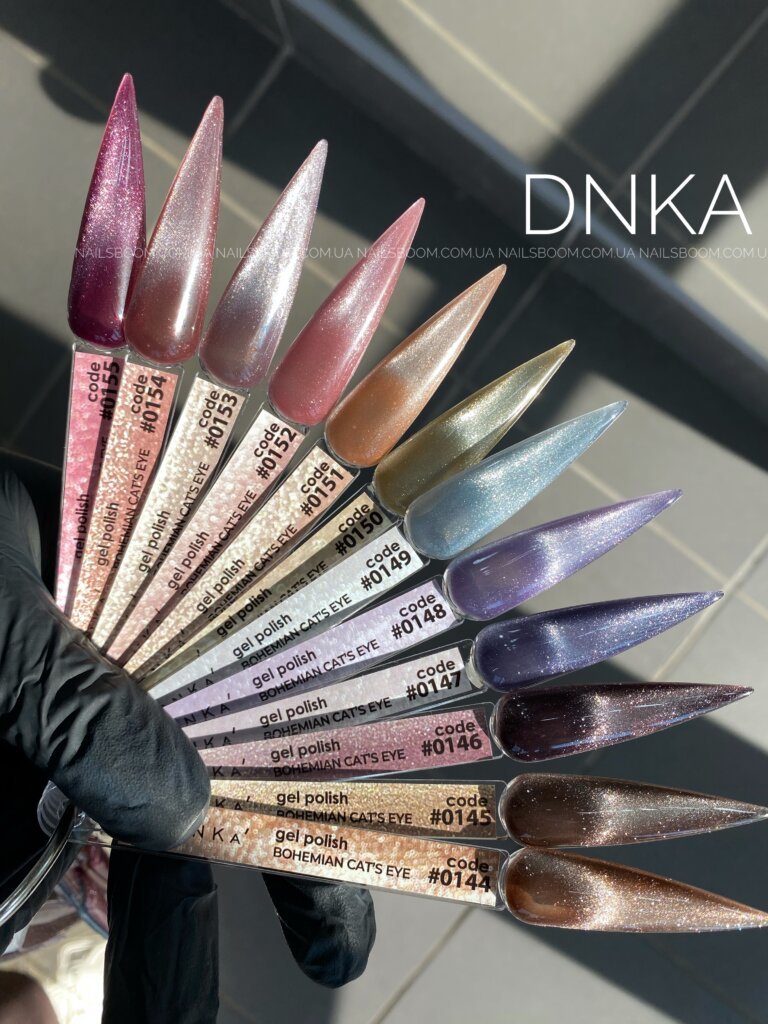 Гель-лак котяче око DNKa’ Gel Polish Color Bohemian Cat Eye №0014(0147), 12 мл