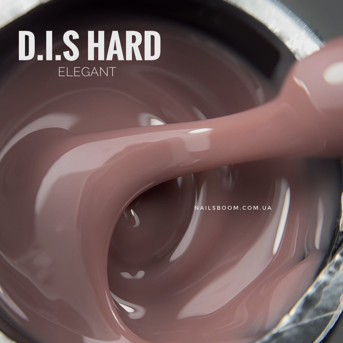 Камуфлюючий гель D.I.S nails Hard Elegant, 28 мл