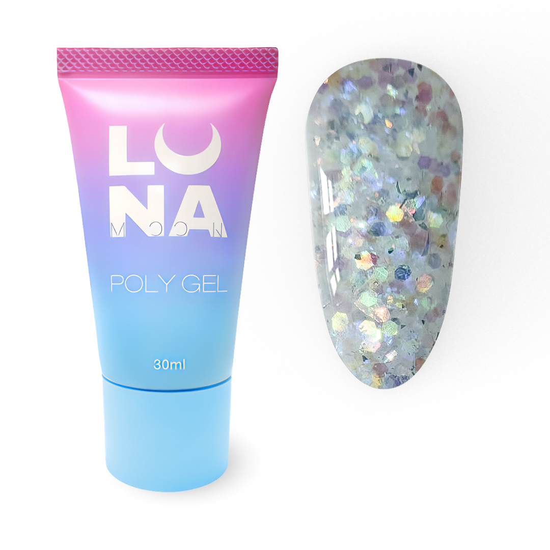 PolyGel-10_white Полігель LUNA Moon PolyGel 10, 30 мл