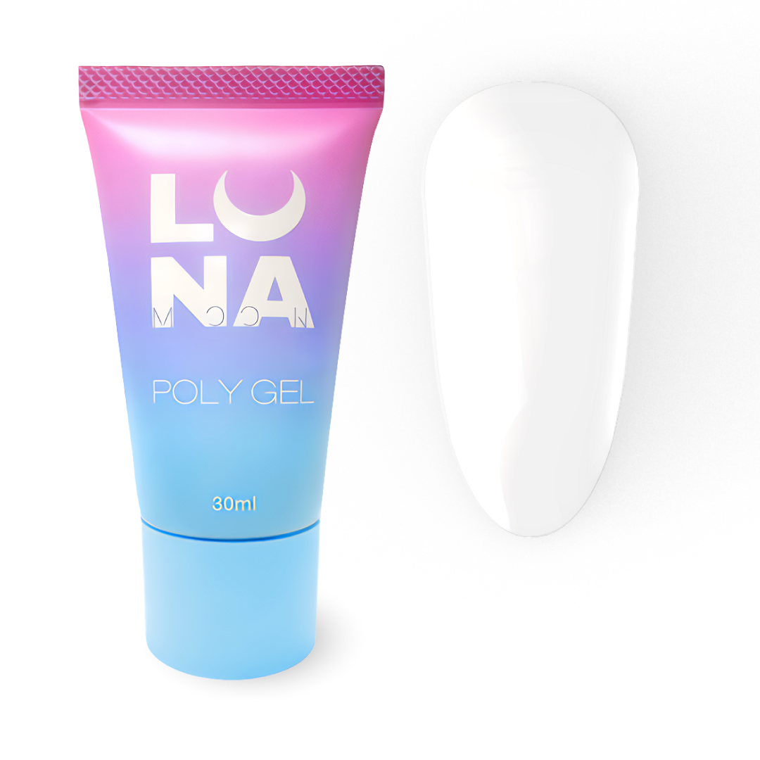 Полігель LUNA Moon PolyGel 01, 30 мл (прозорий гель)
