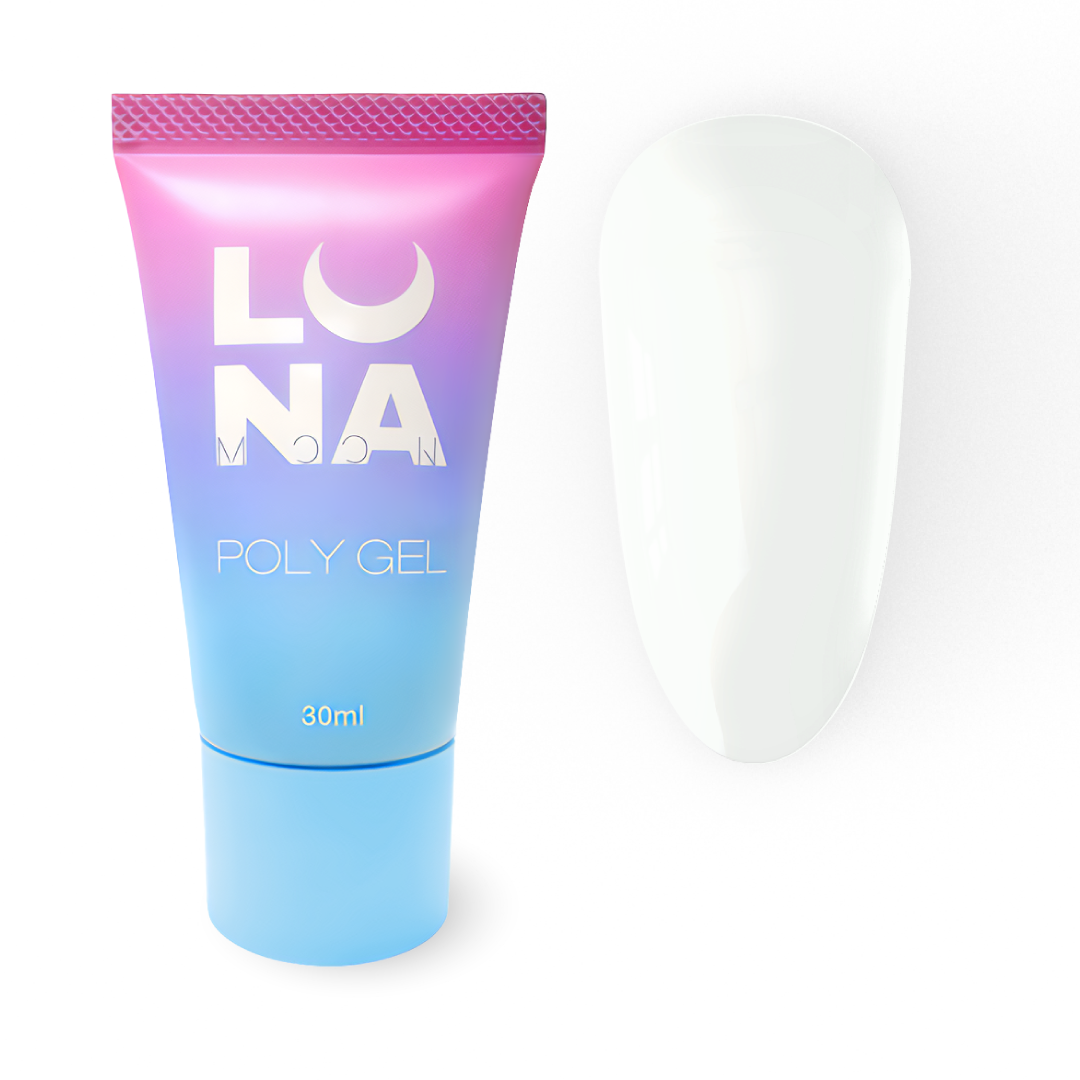 PolyGel-2_white Полігель LUNA Moon PolyGel 02, 30 мл (молочний гель)