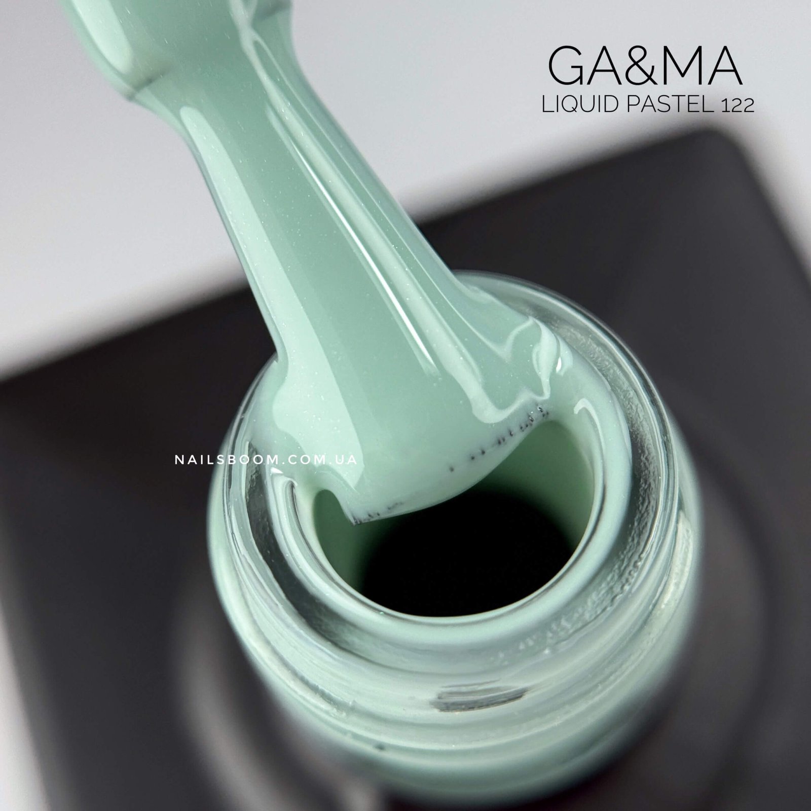 Гель-лак GA&MA Liquid pastel 122 Алое, 10 мл