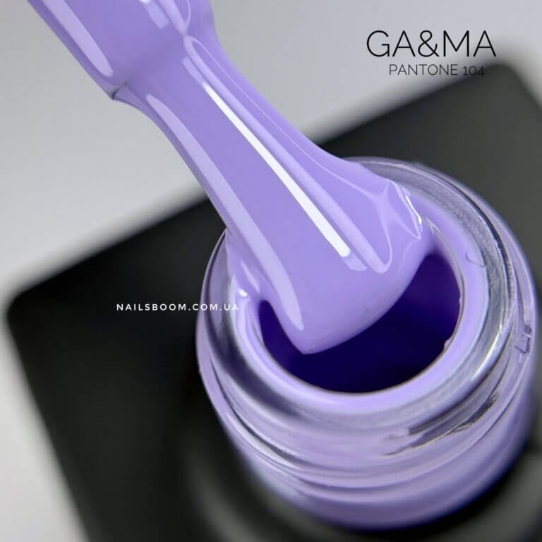 Гель-лак GA&MA Pantone collection 104 Very peri, 10 мл